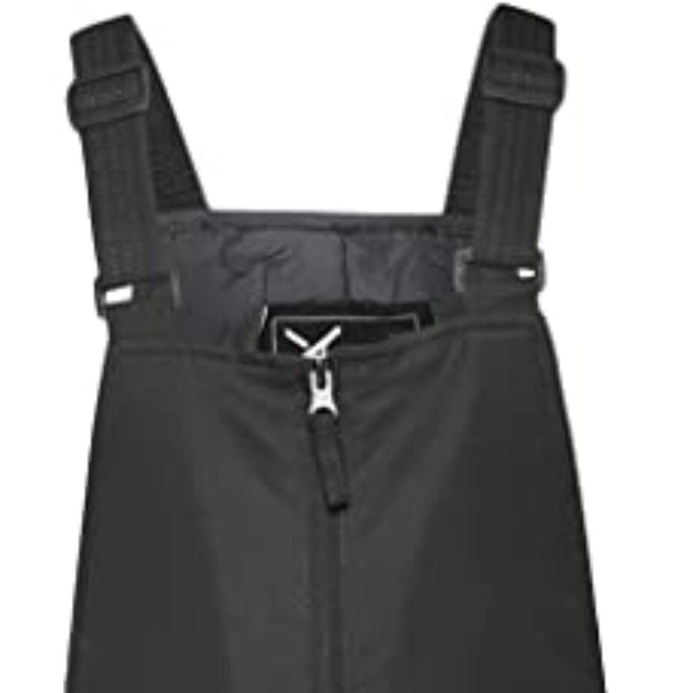 Arctix Kids Insulated Snow Bib Overalls, Black, Large